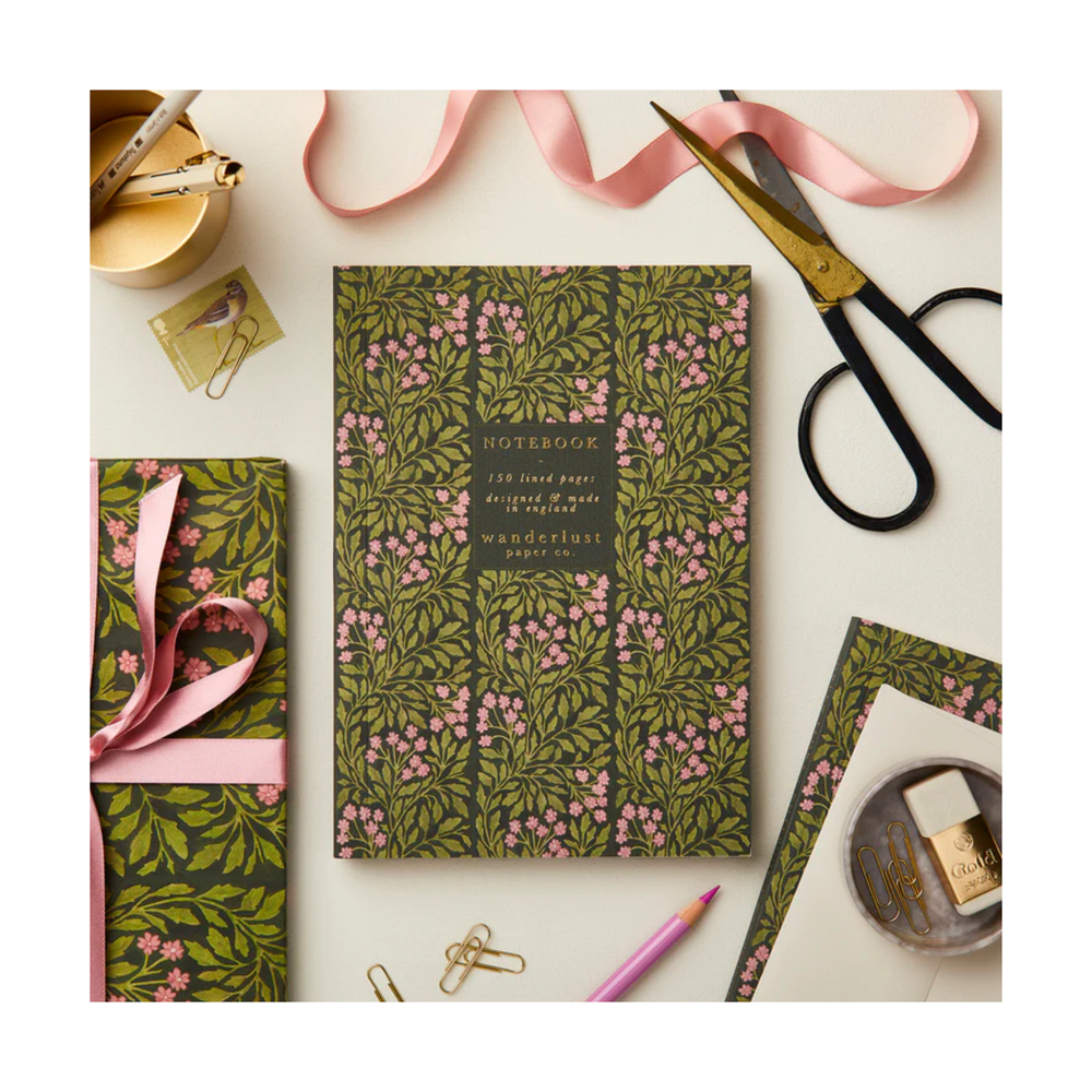 Green Flora Notebook