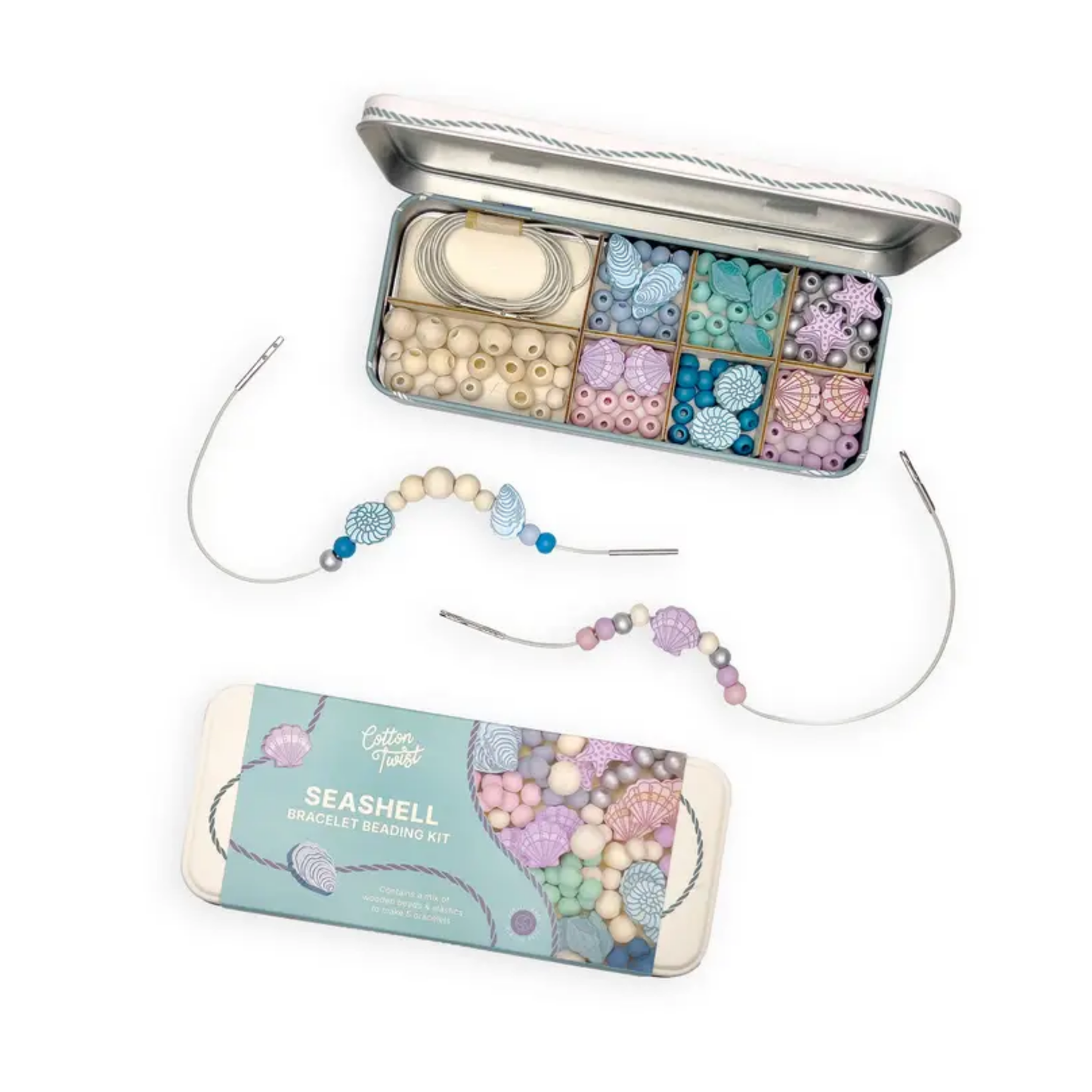 Seashell Beaded Bracelet Kit