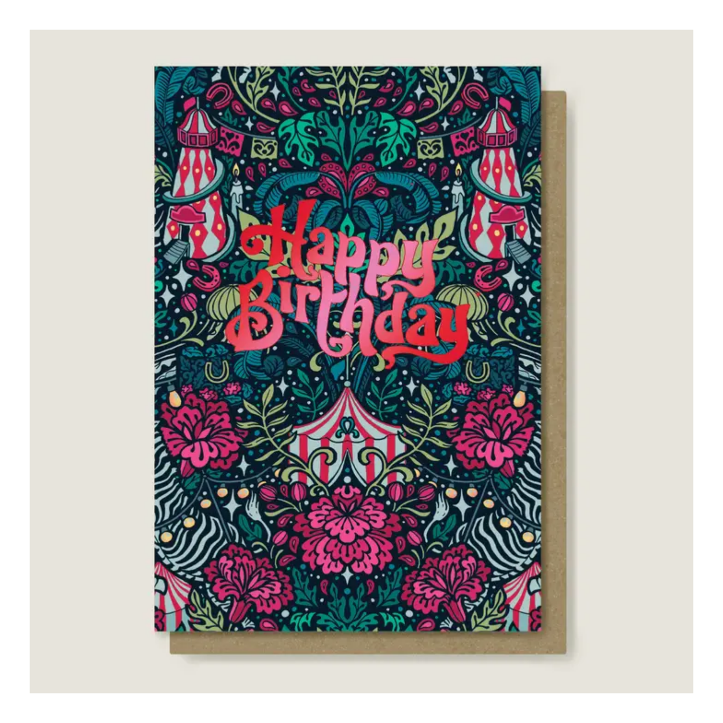 Carnival Birthday Card