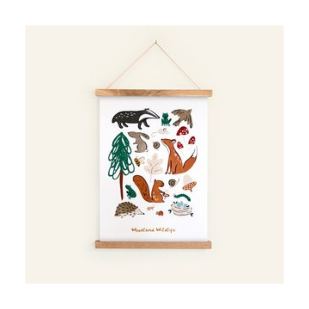 Woodland Nursery Print
