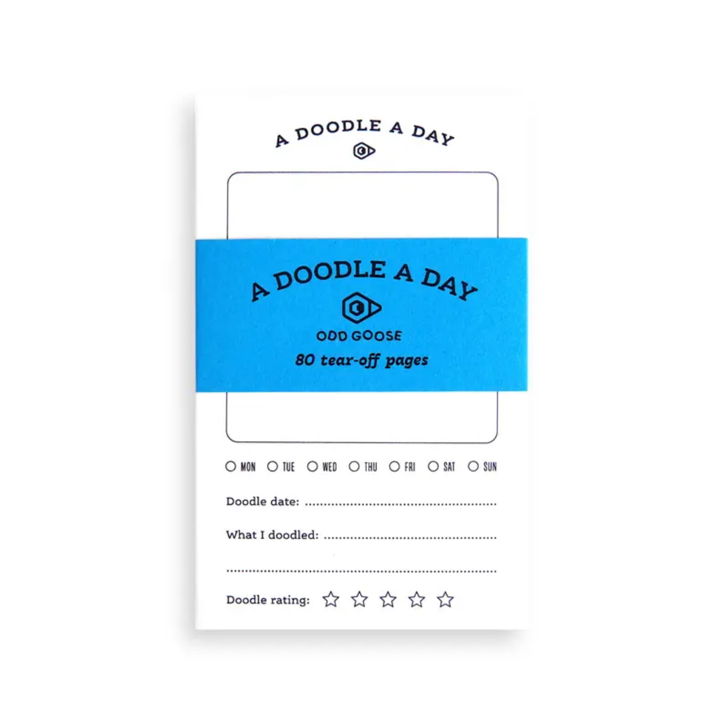 A Doodle A Day Creative Drawing Notepad