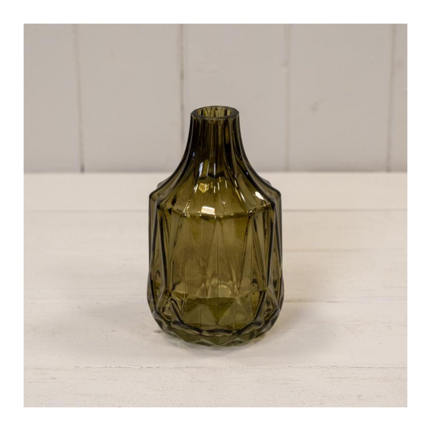 Olive Hexagonal Bottle