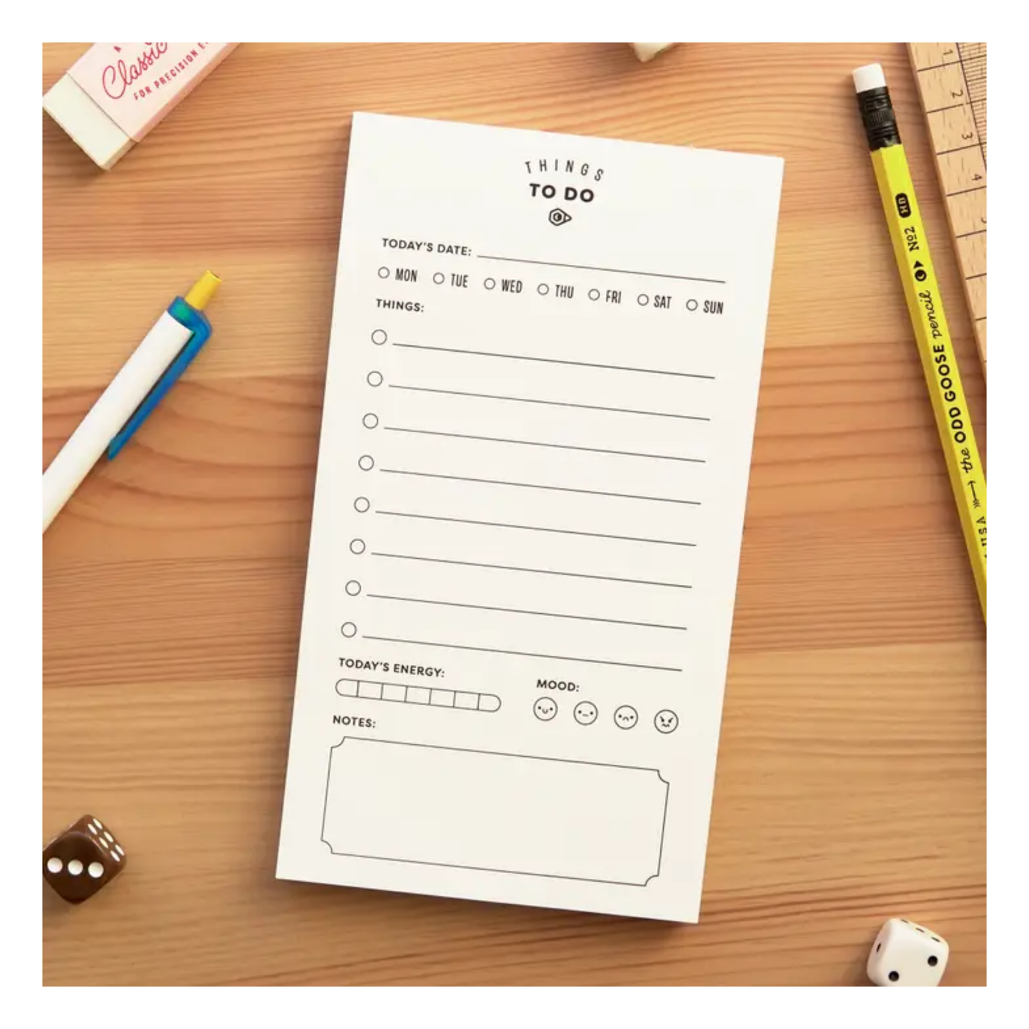Things To Do List Notepad