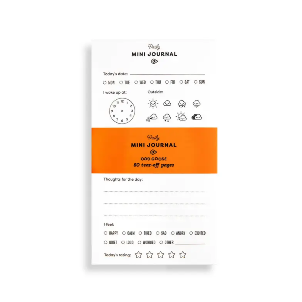 Daily Mini Journal Creative Notepad