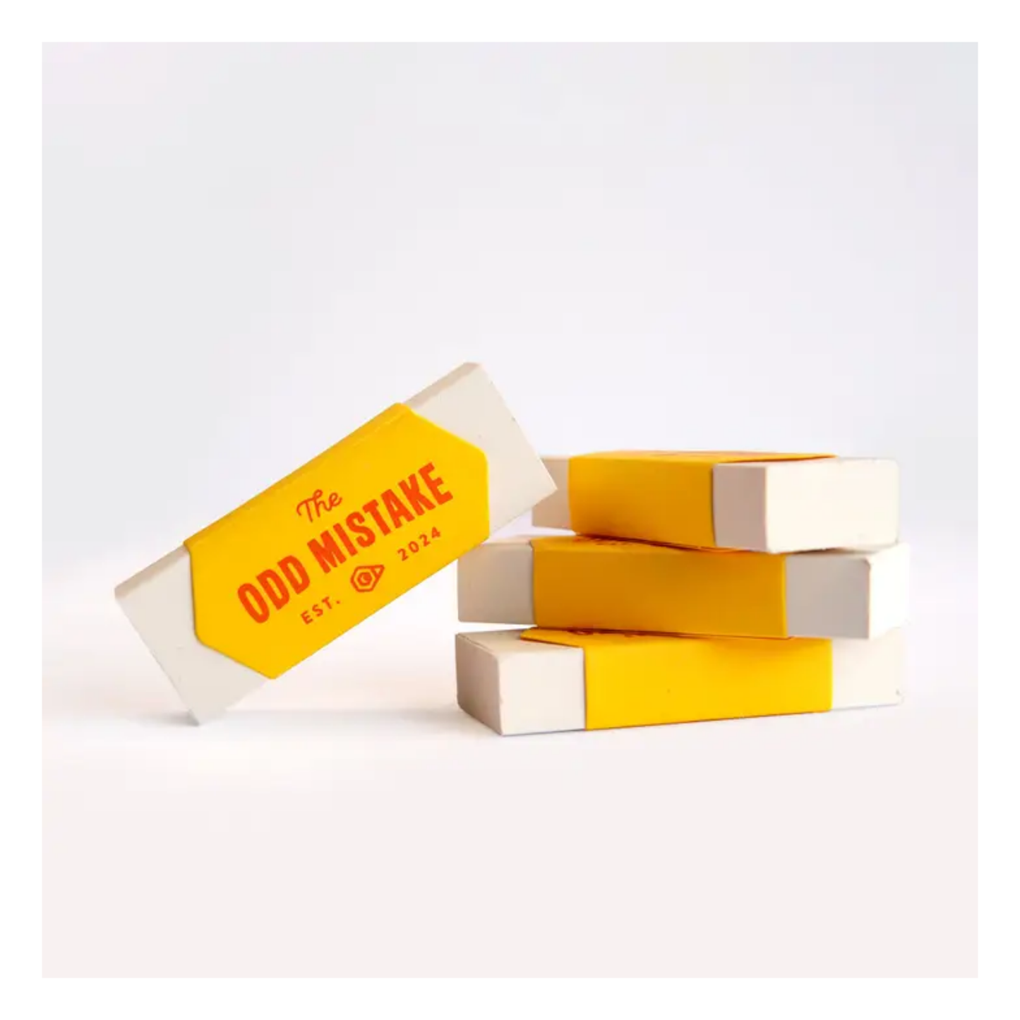 The Odd Mistake Foil Printed Eraser