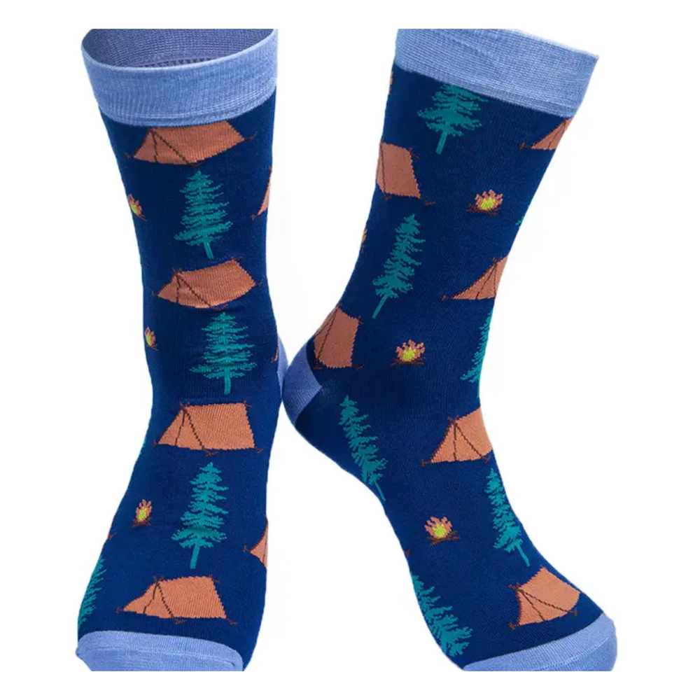 Mens Camping Bamboo Socks