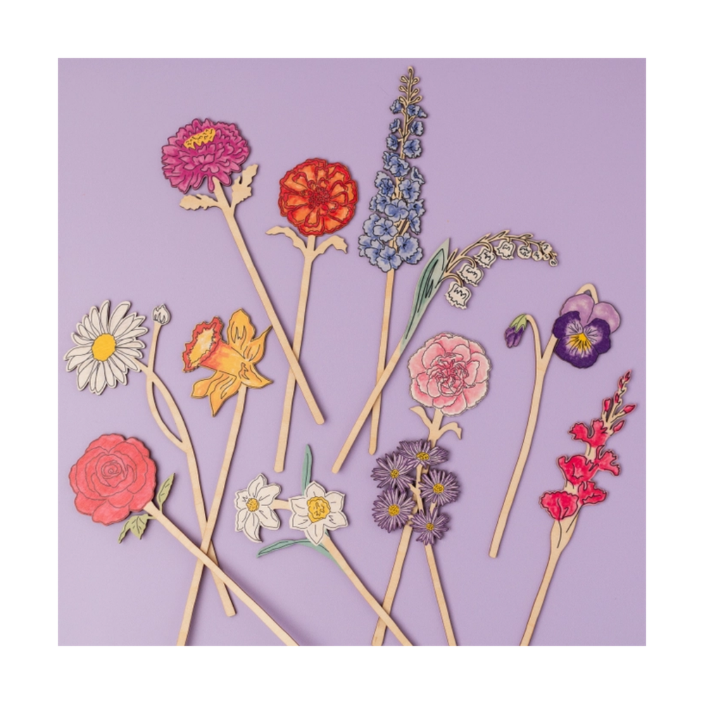 Wooden Flower