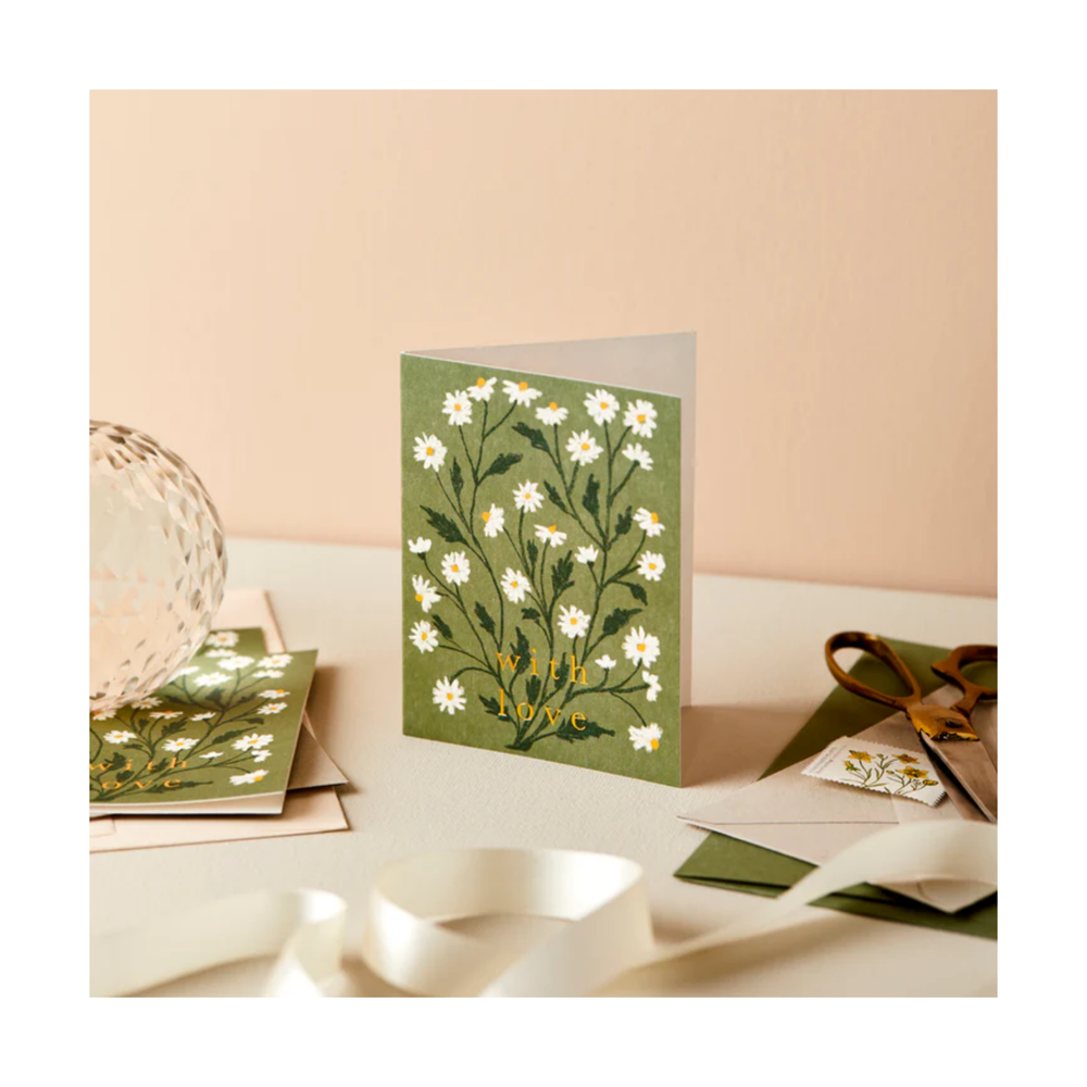 Daisy 'With Love' Mini Card