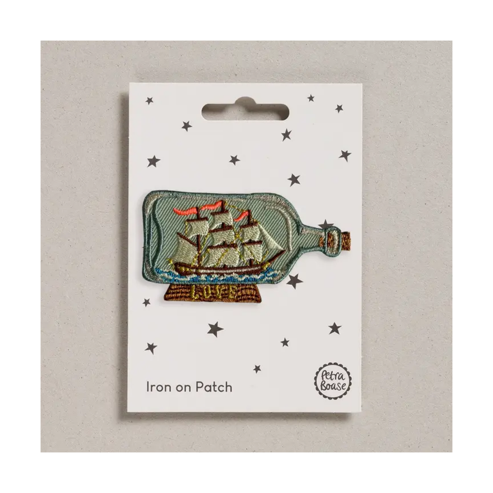
                  
                    Ship in A Bottle Iron on Patch
                  
                