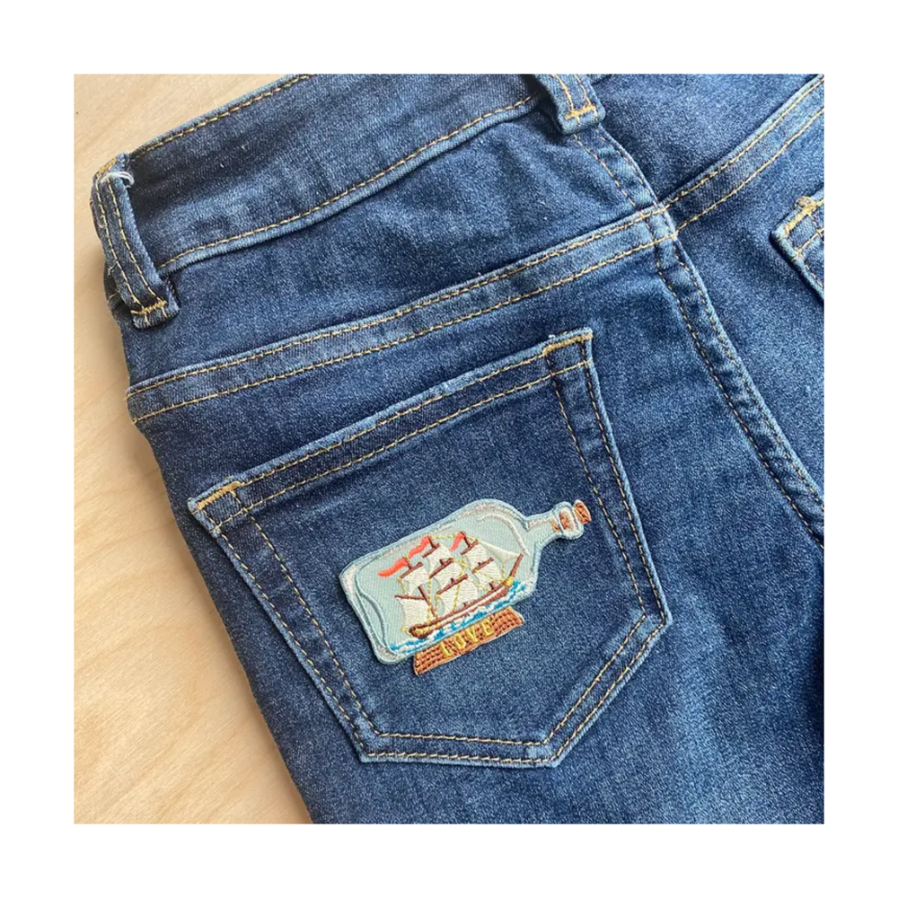 
                  
                    Ship in A Bottle Iron on Patch
                  
                