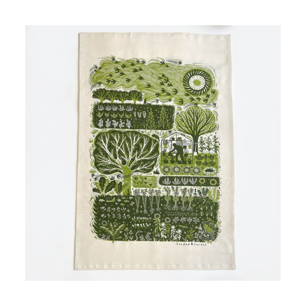 Allotment Tea Towel