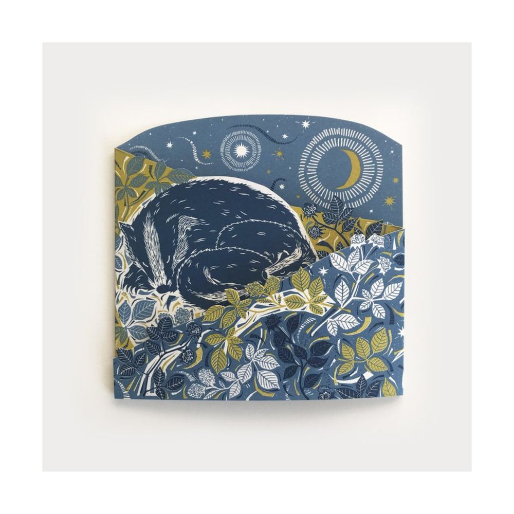 Amongst the Brambles Concertina Card