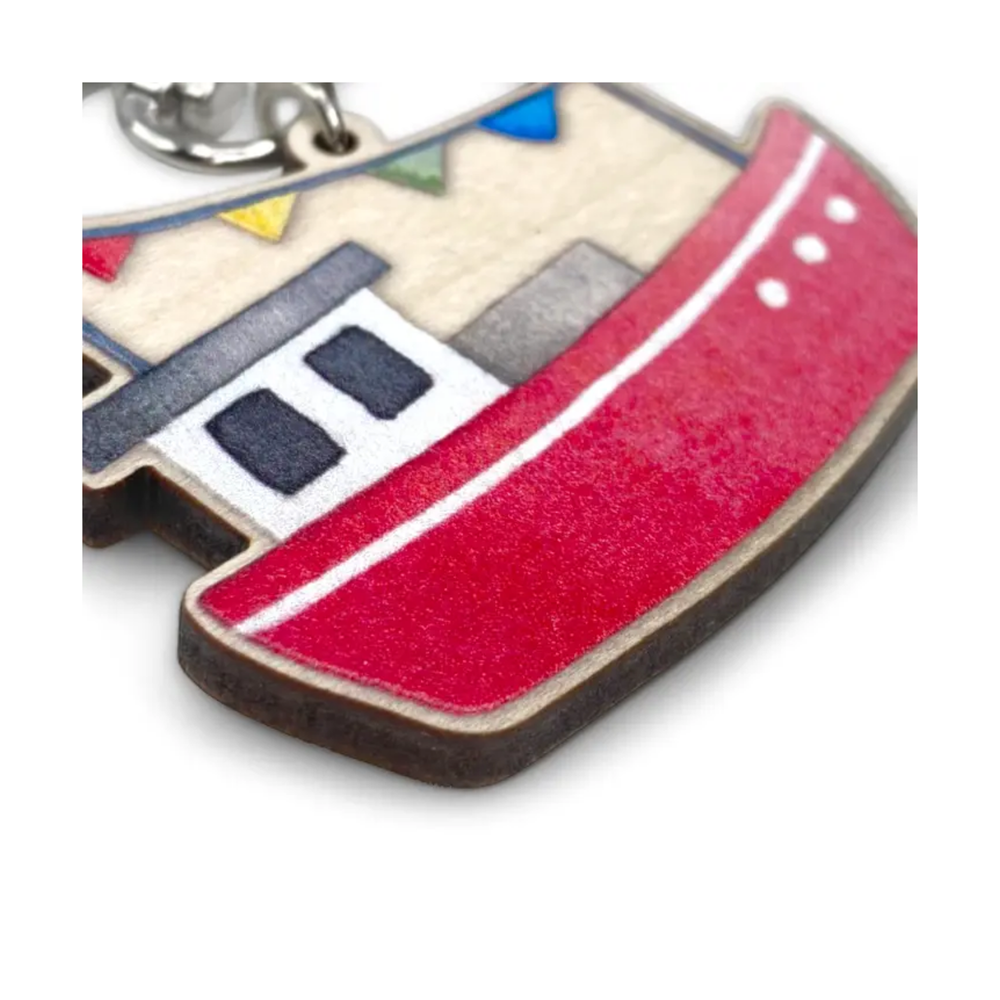 
                  
                    Fishing Boat Keyring with Fish
                  
                