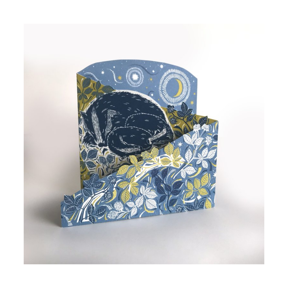 Amongst the Brambles Concertina Card