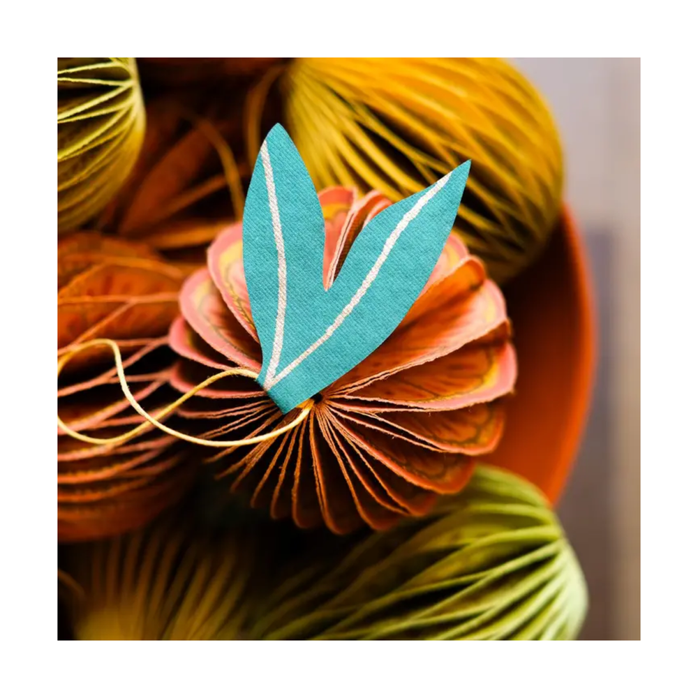 
                  
                    Orange Honeycomb Ornament
                  
                