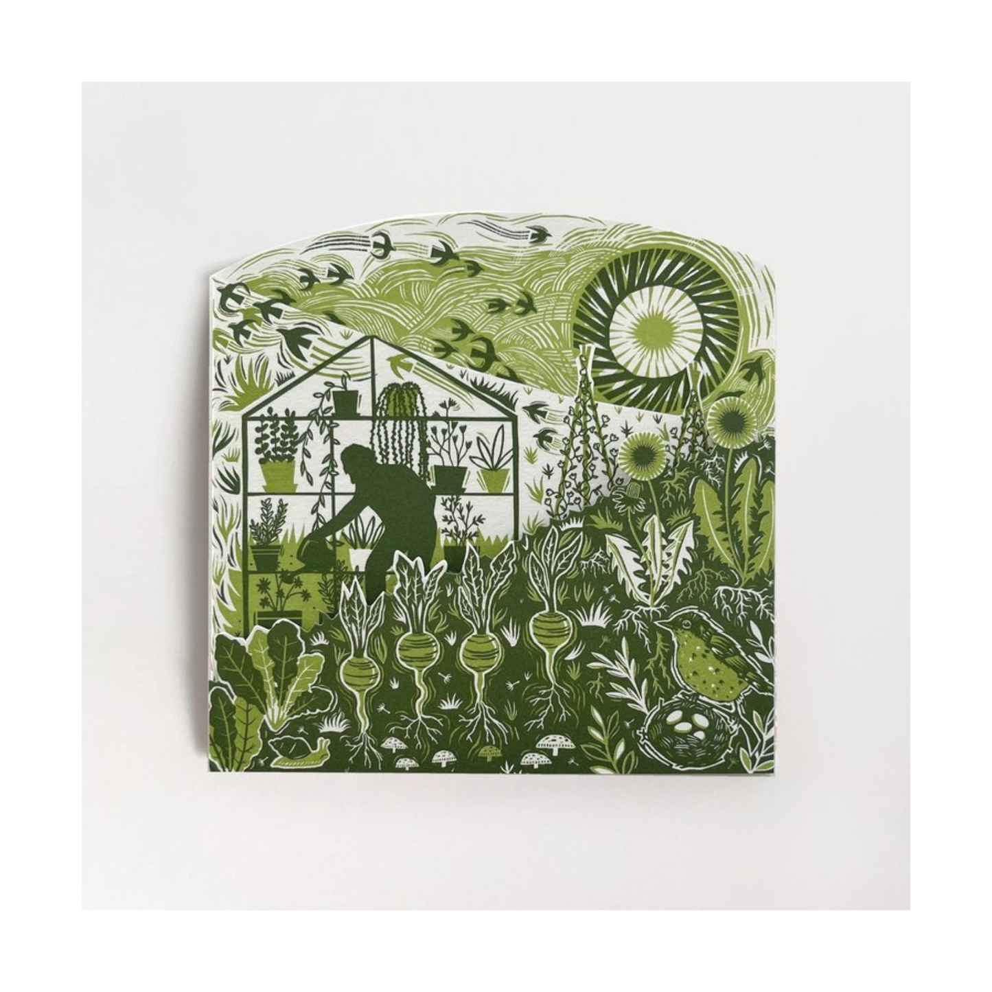Allotment Concertina Card