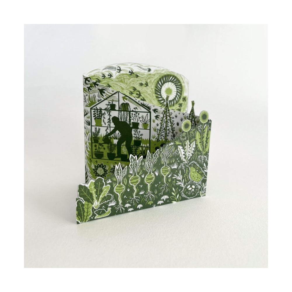 Allotment Concertina Card