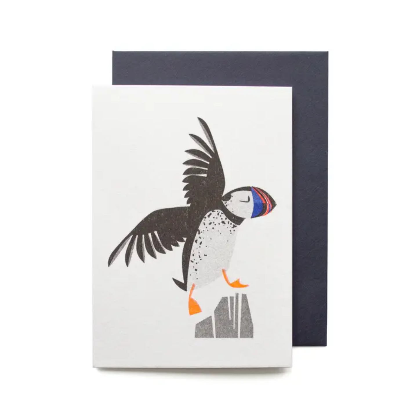 Playful Puffin Mini Card
