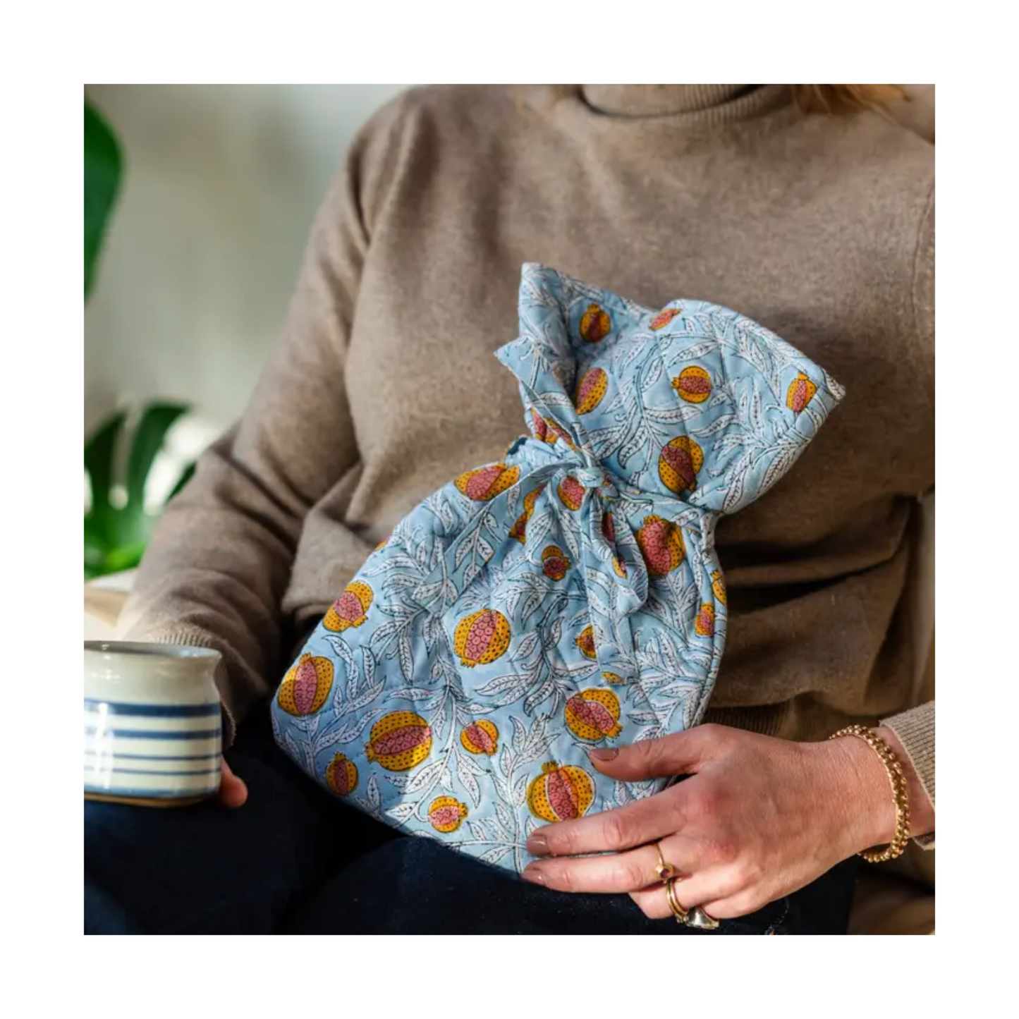 Pomegranate Hot Water Bottle