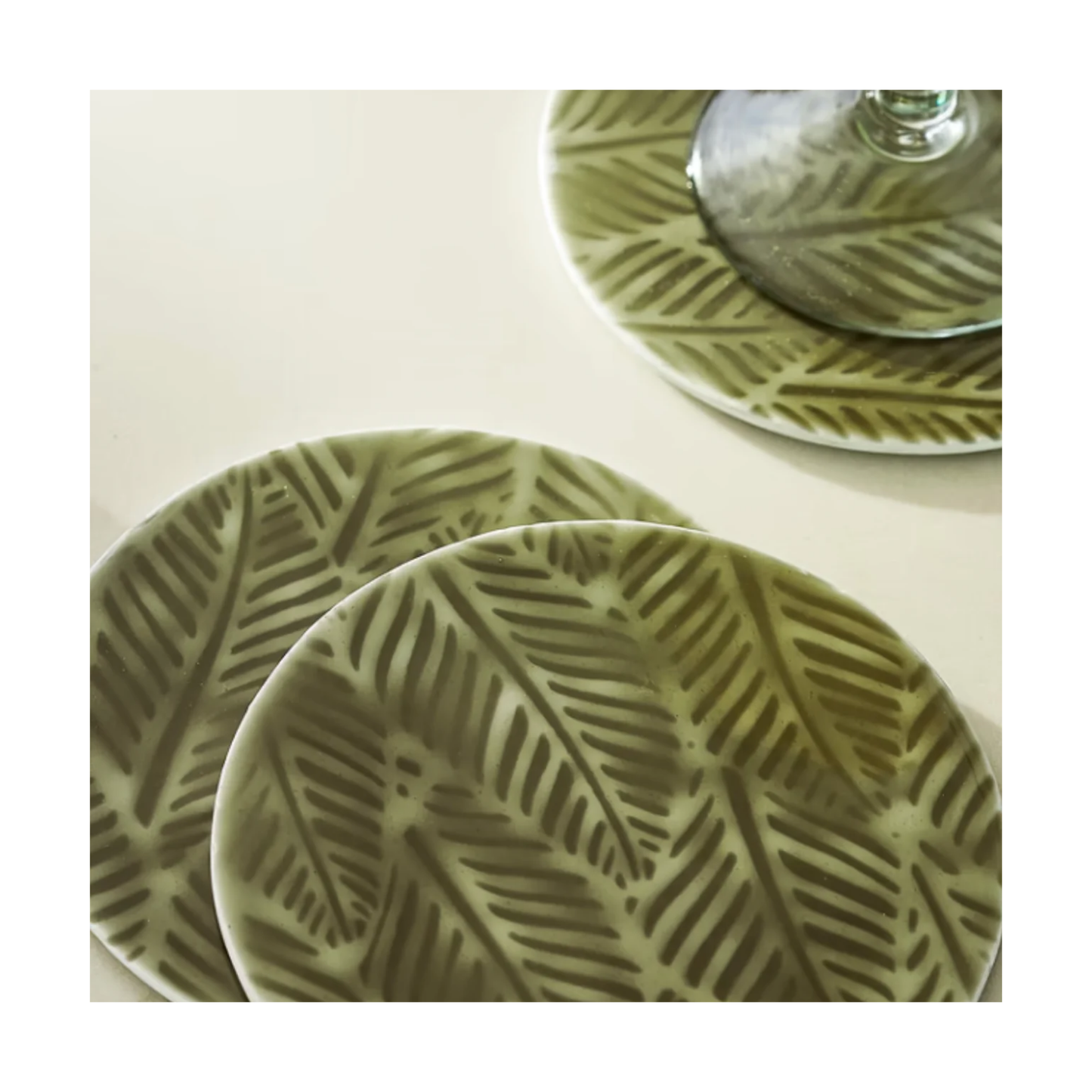 Moss Green Coasters