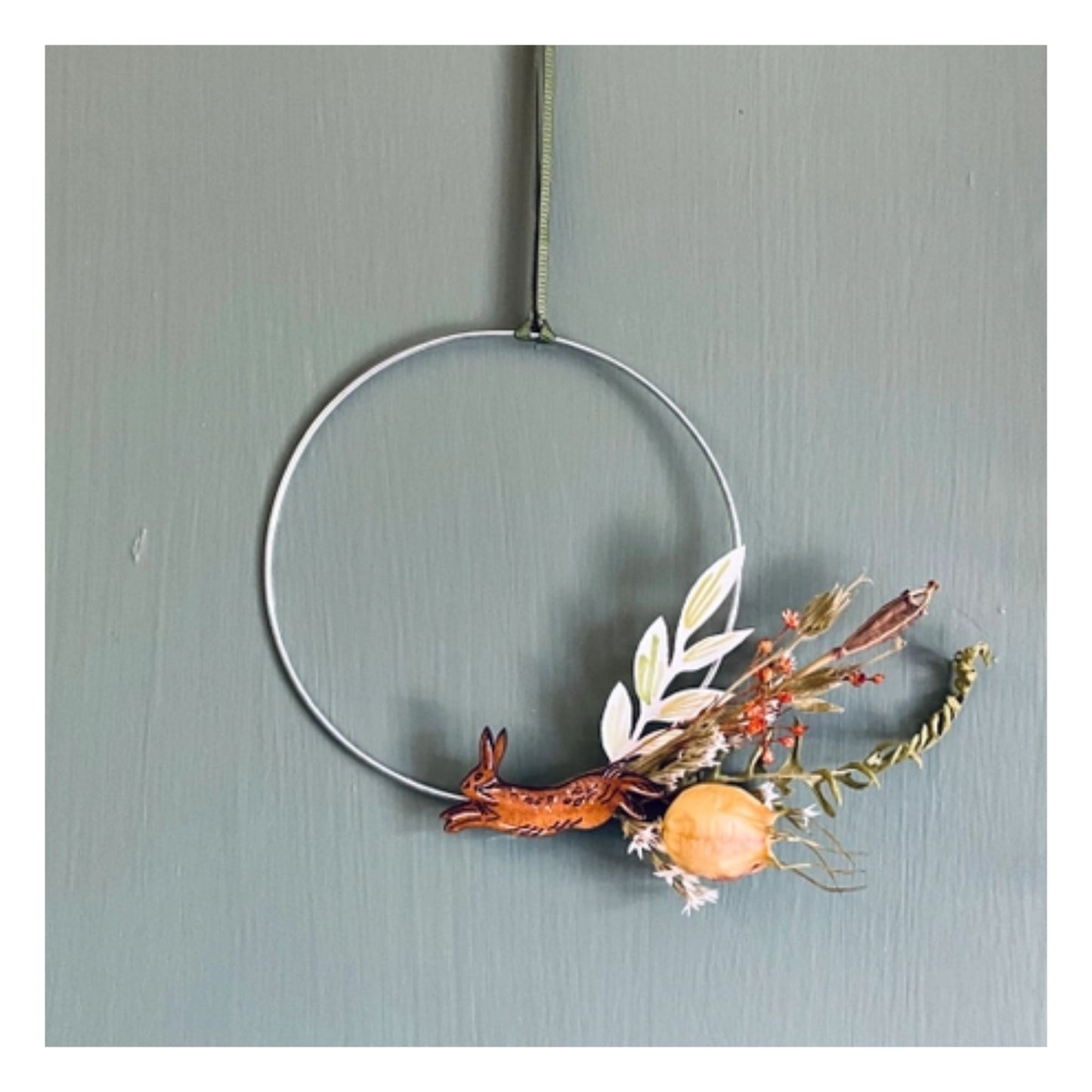 Leaping Hare Wreath