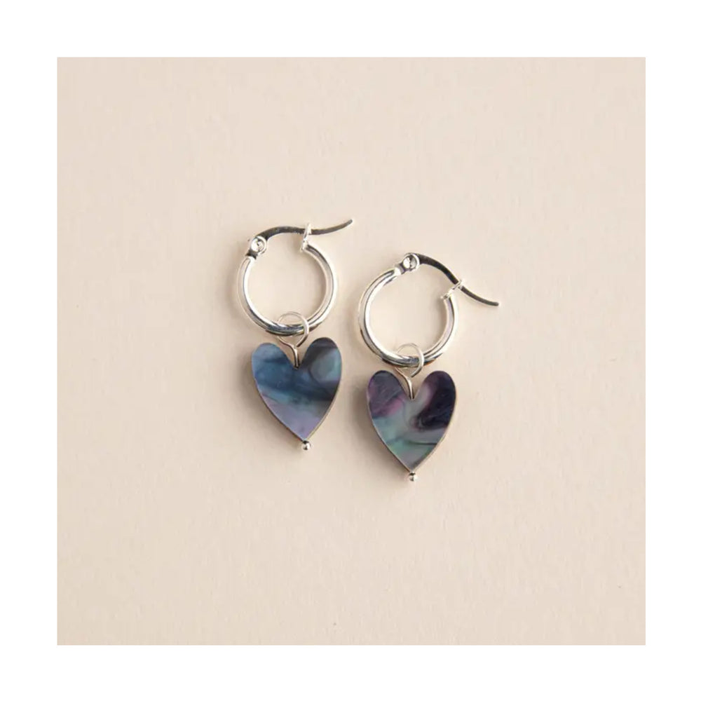 Love Grows Here Hoops - Mermaid Mix