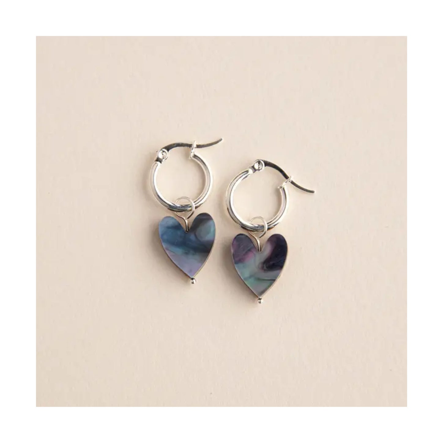 Love Grows Here Hoops - Mermaid Mix