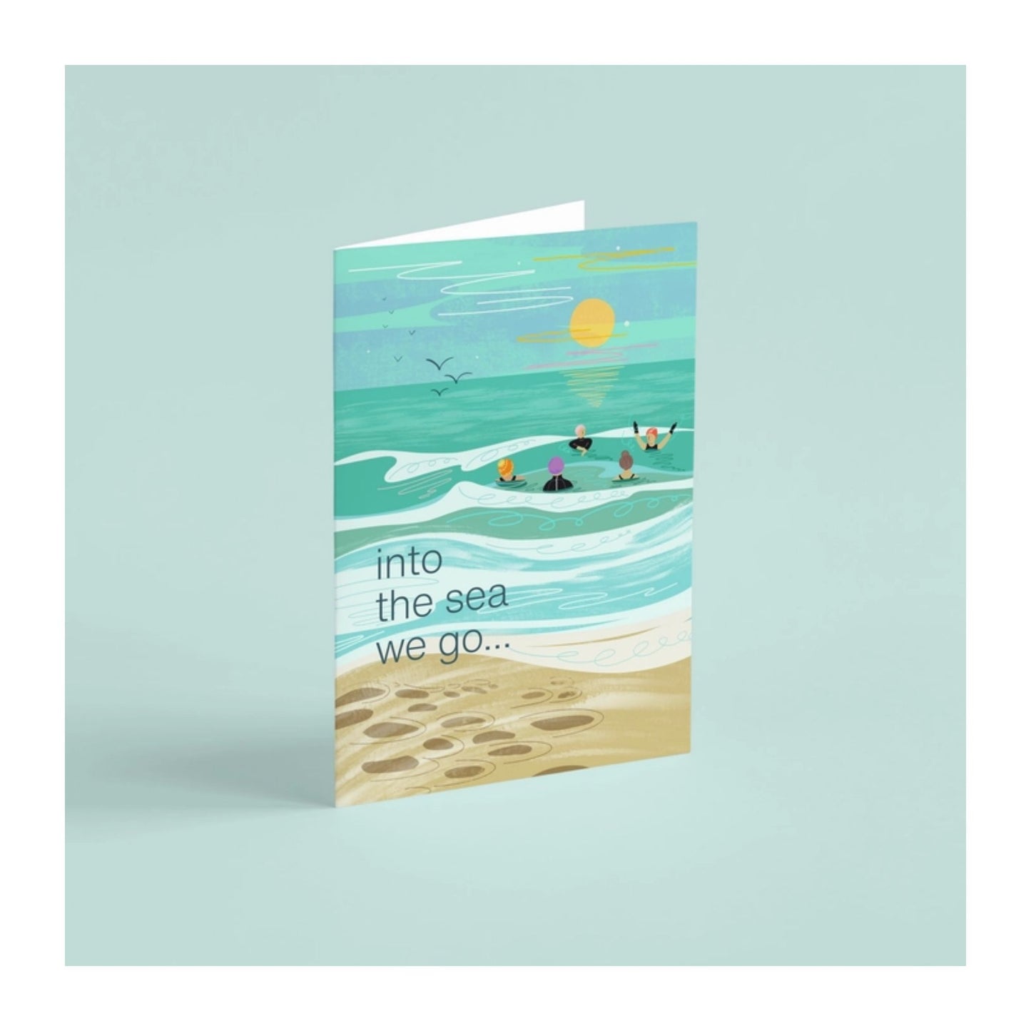 Into the Sea We Go Card