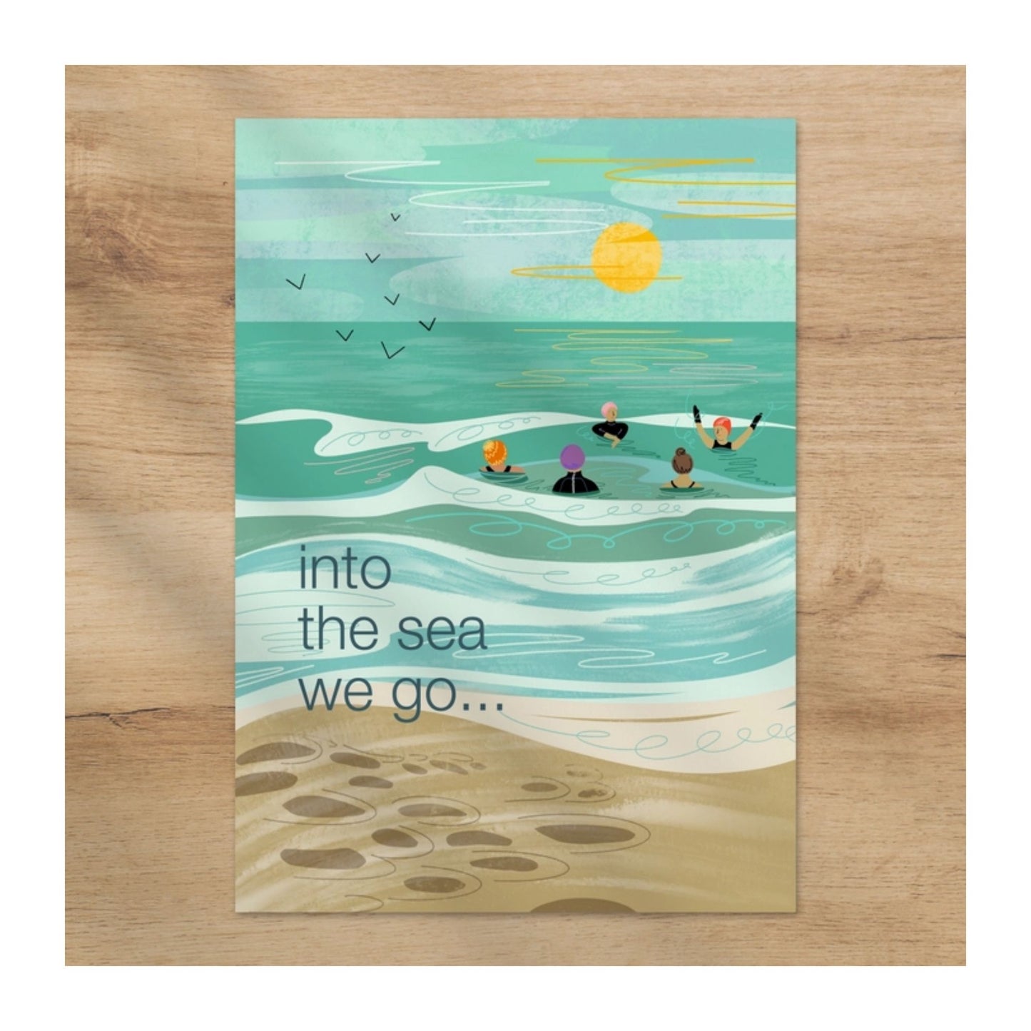 Into the Sea We Go Card