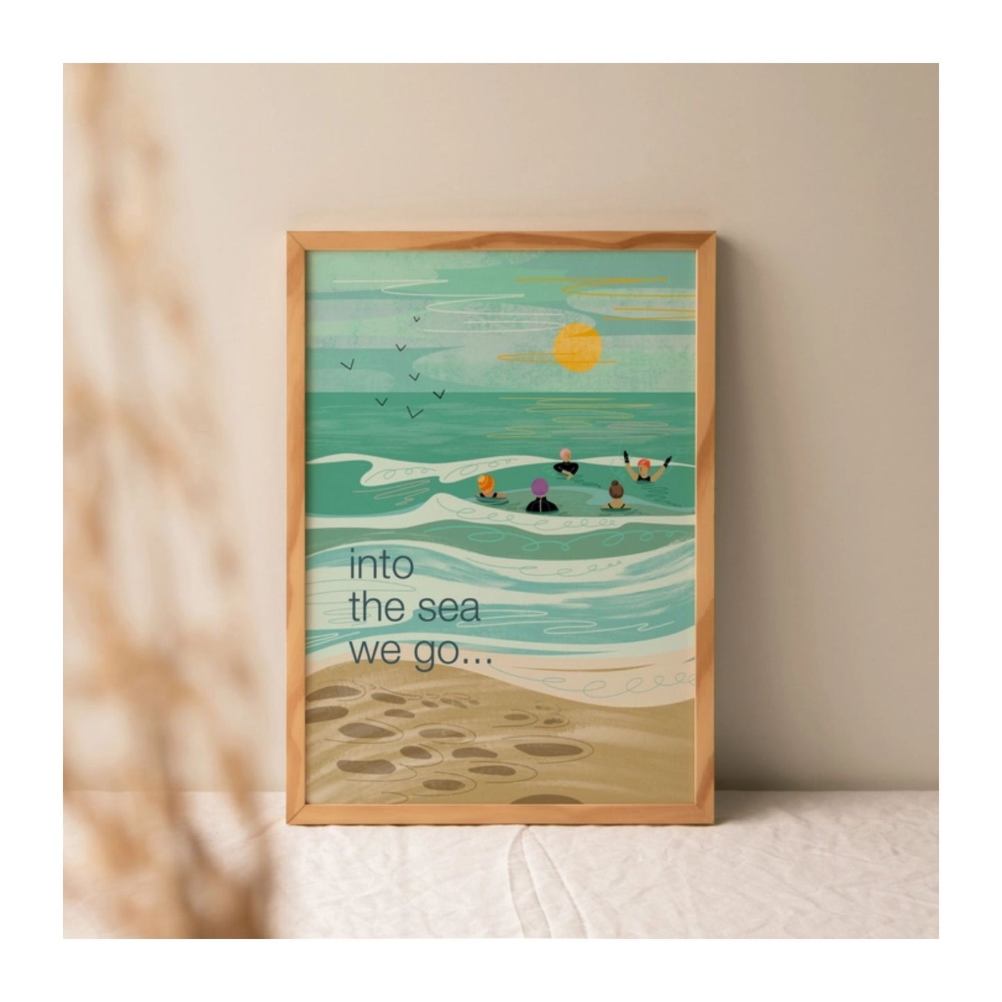 Into the Sea We Go Print