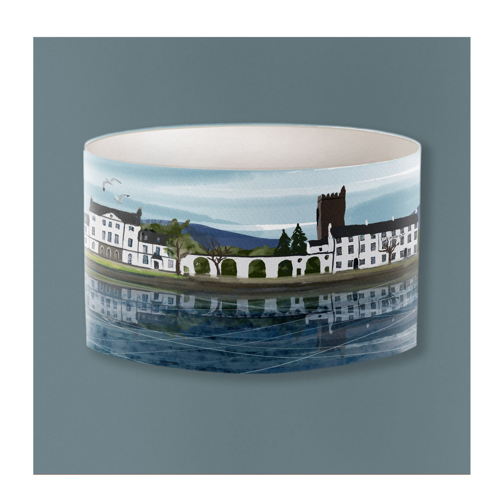
                  
                    A Inveraray Lampshade from Harbour Lane Studio.
                  
                