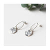 Isla Drop Earrings from MUKA Jewellery. Made from recycled sterling silver.