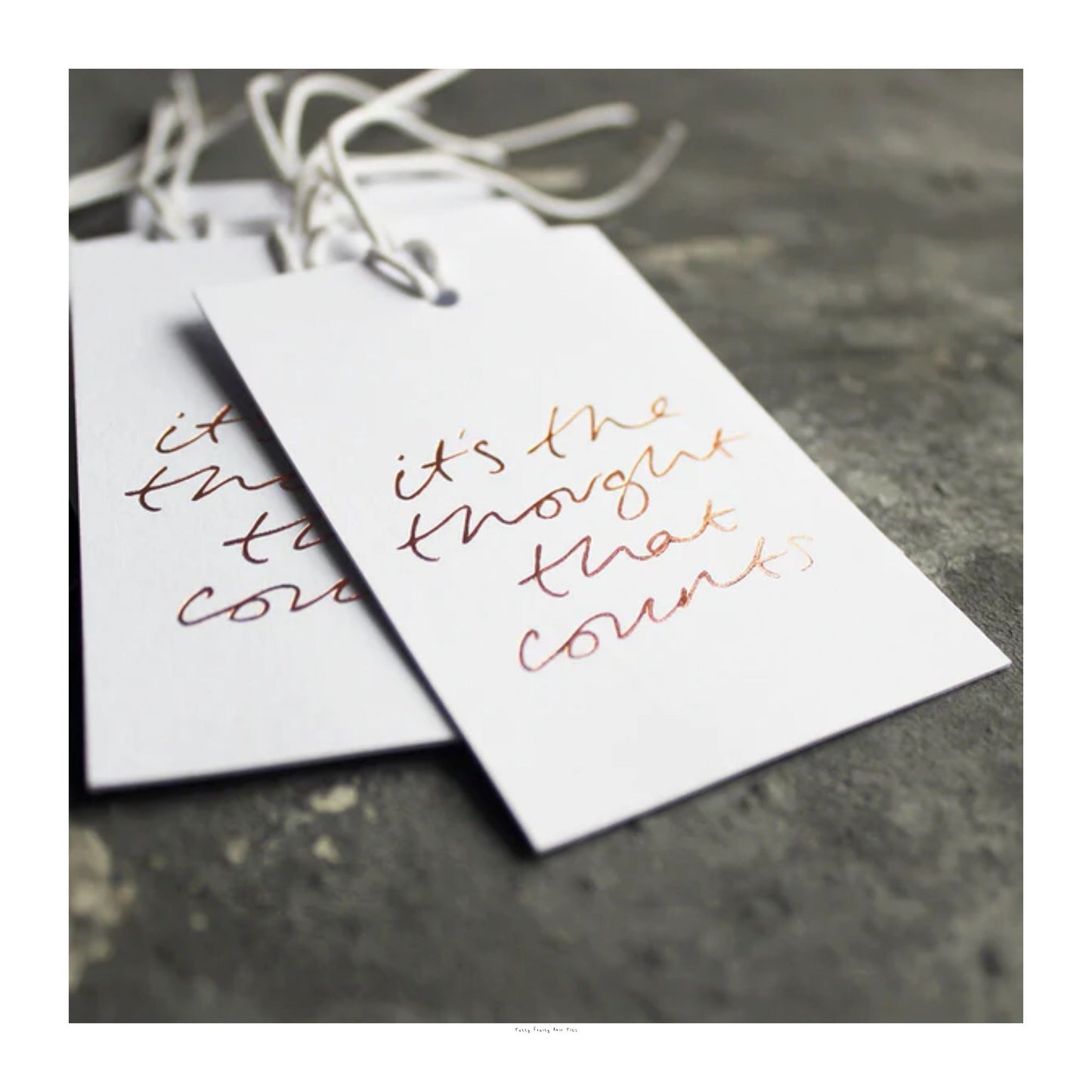 It's the Thought That Counts Gift Tags