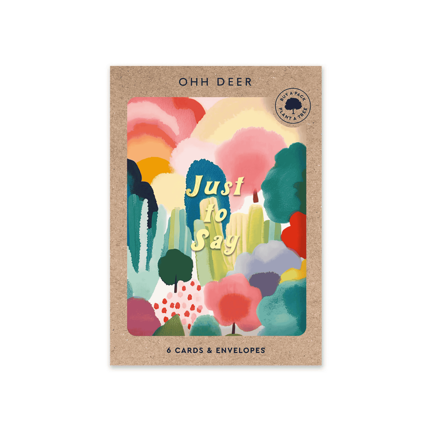 Just to Say Card Pack