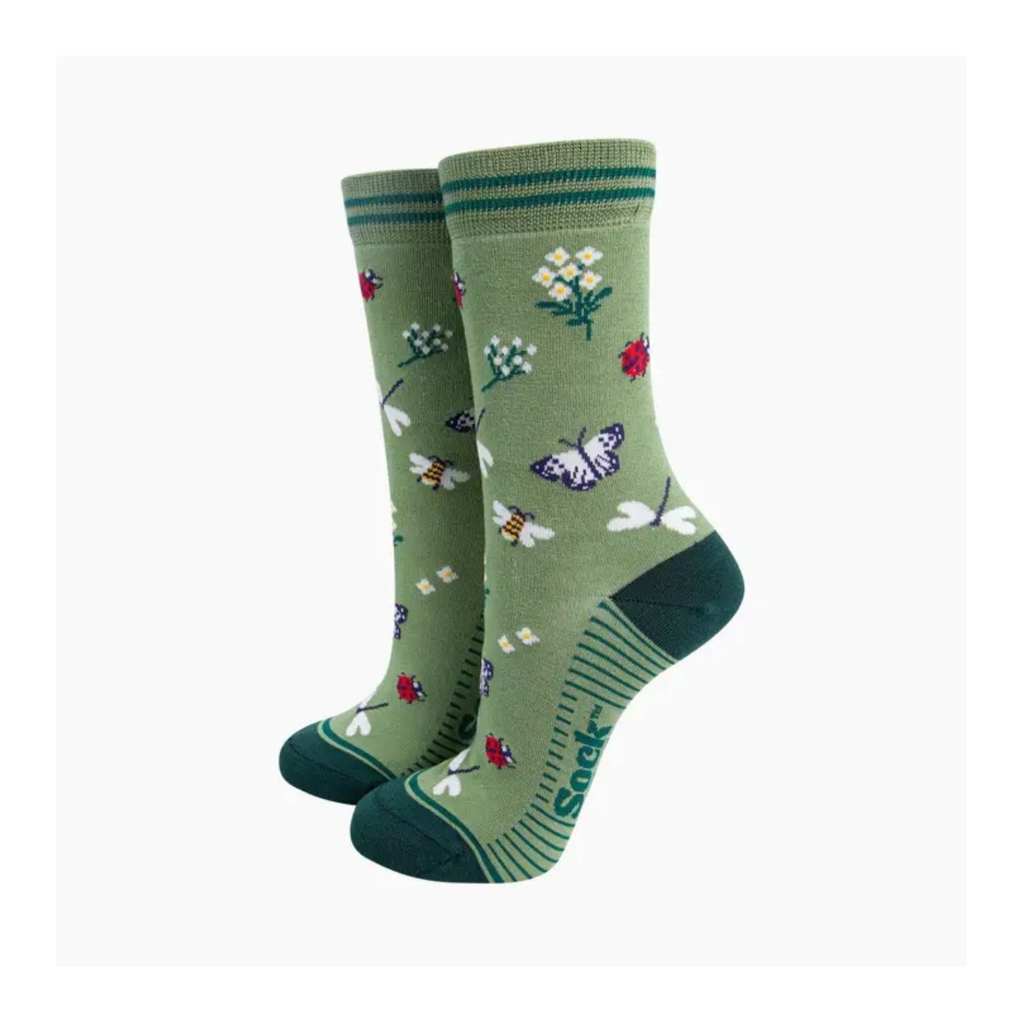 Garden Ladybird Socks