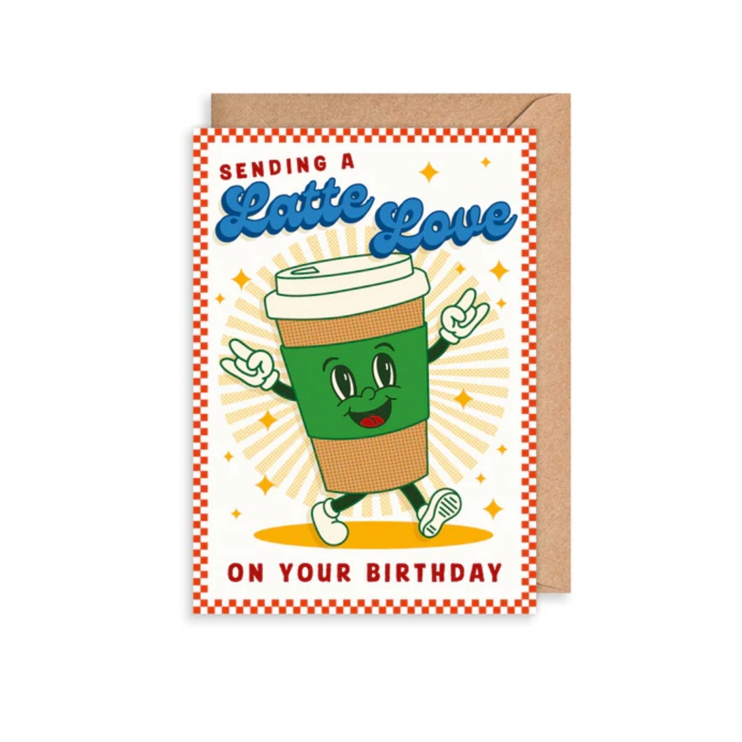 A Latte Love Birthday Card
