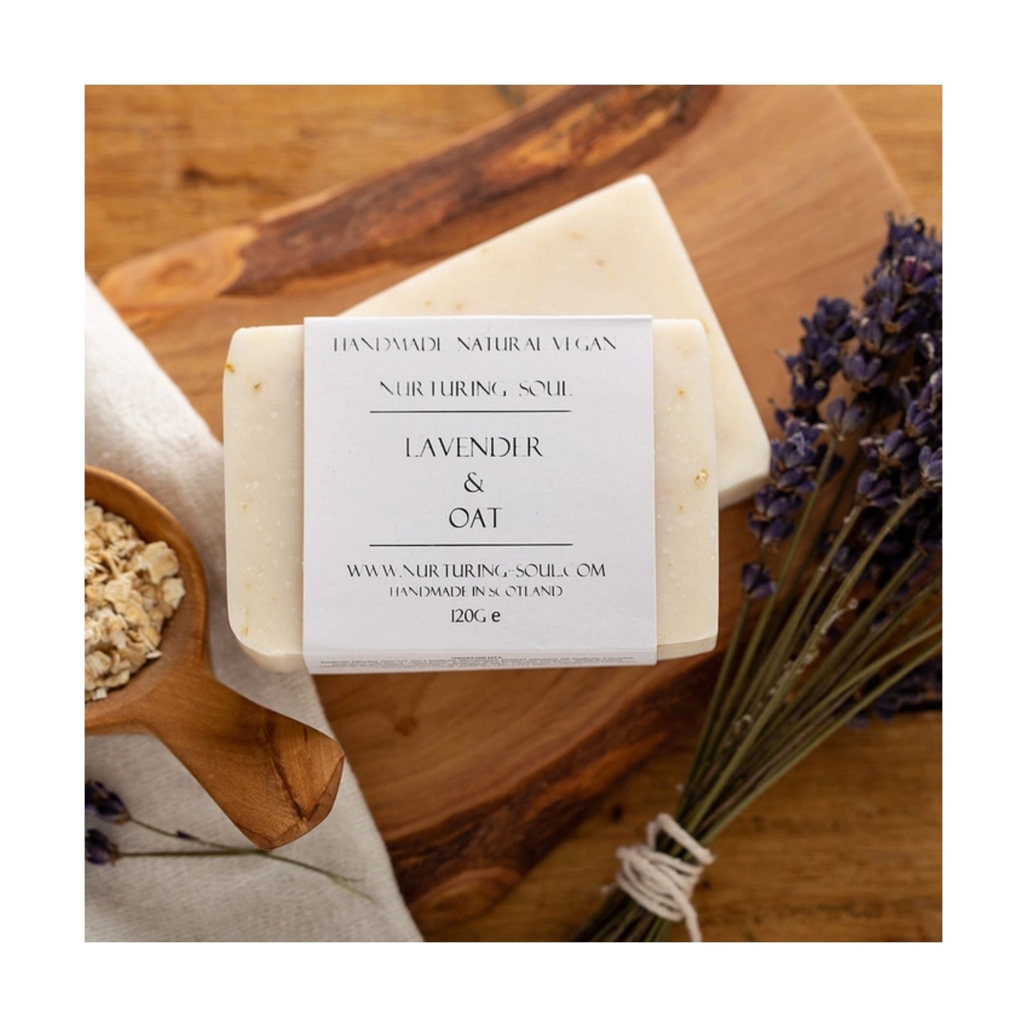 Lavender and Oat Soap
