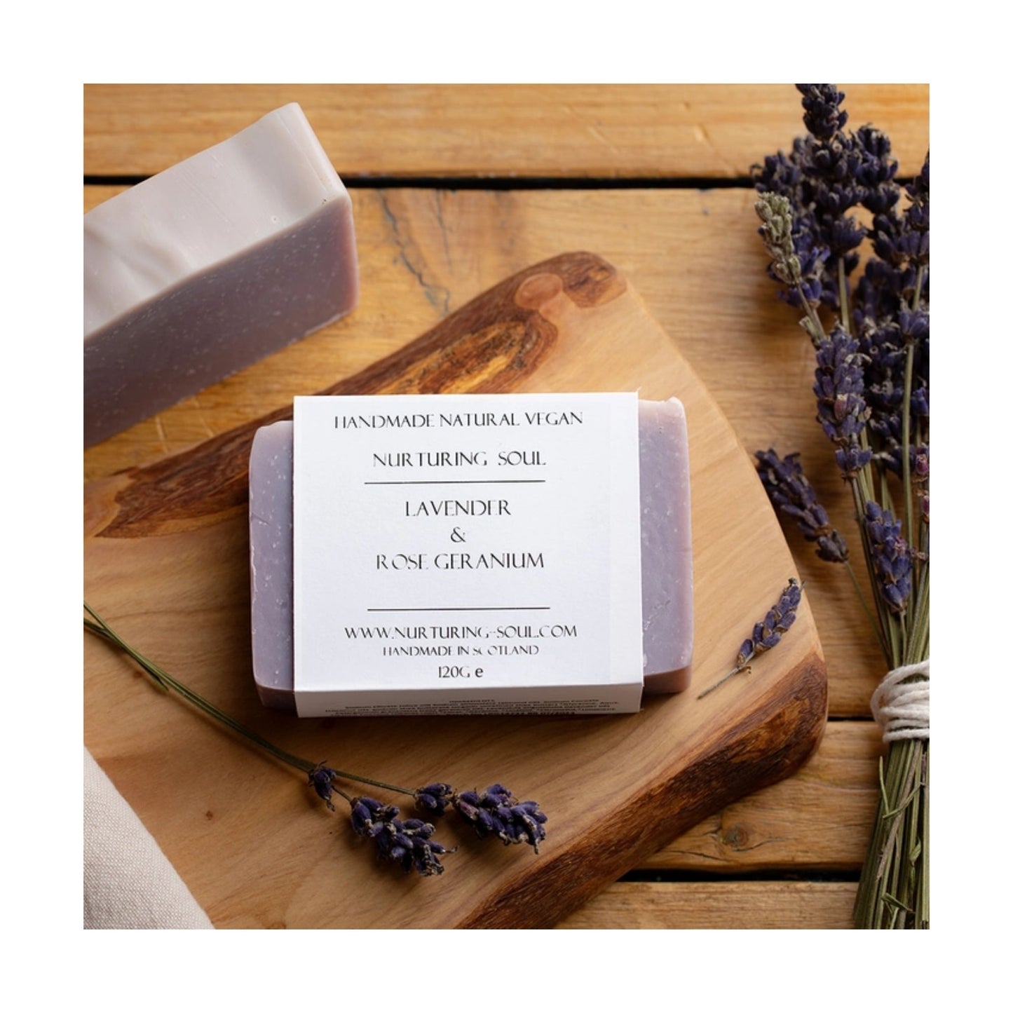 Lavender & Rose Geranium Soap