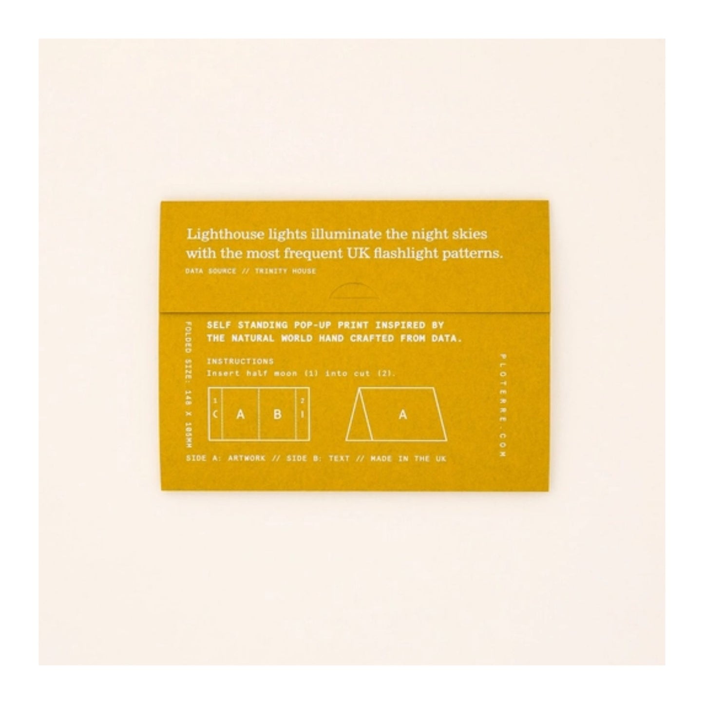 Lighthouse Beams Pop Up Print