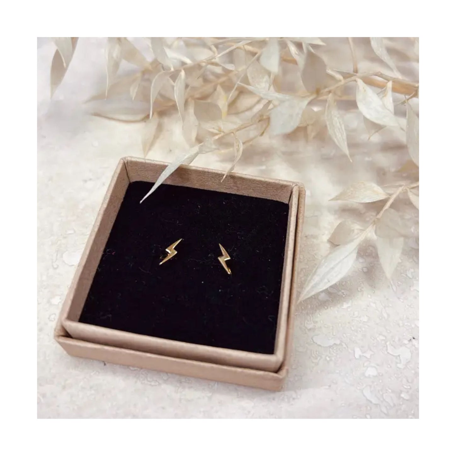 Silver Lightning Earrings