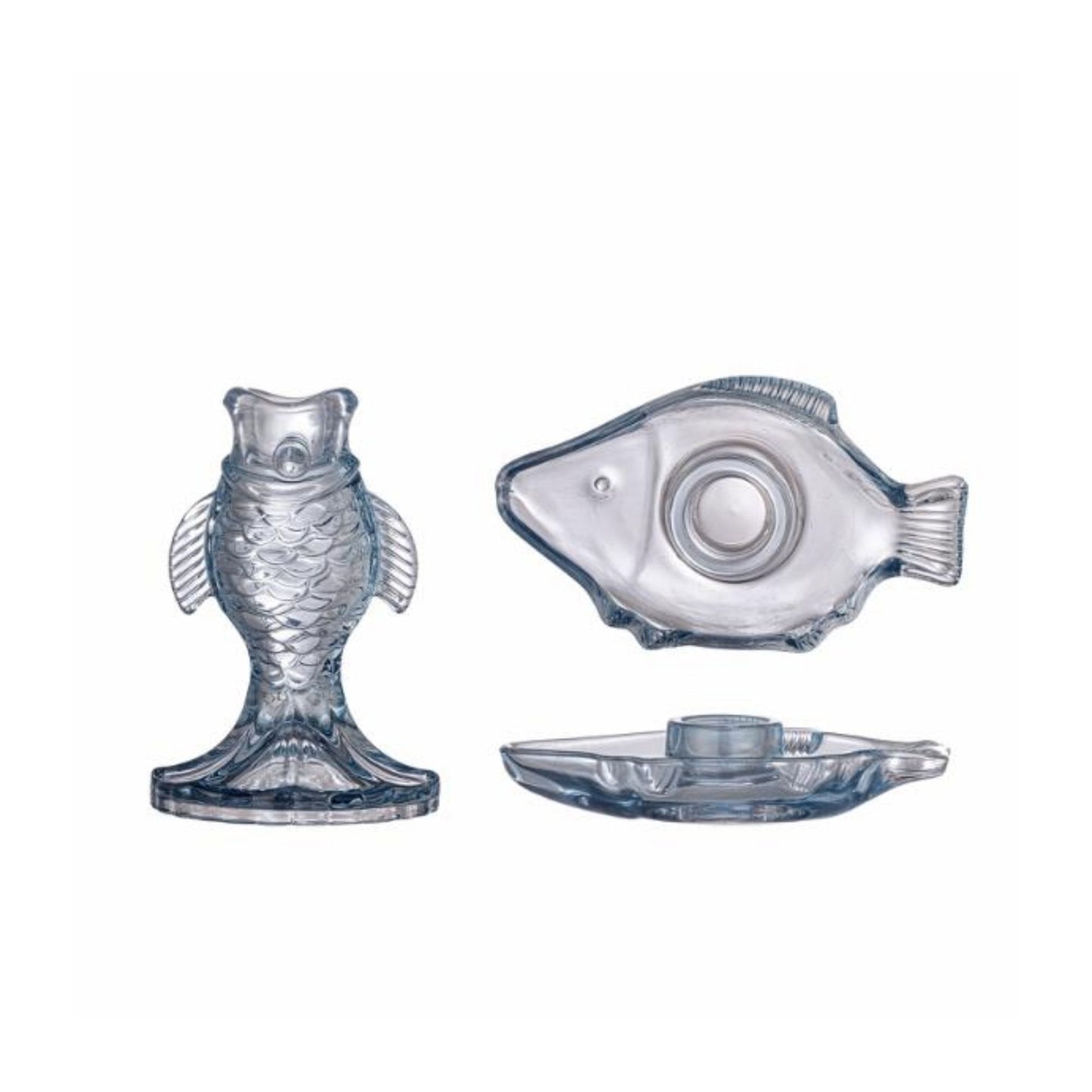 Linley Fish Candle Holders
