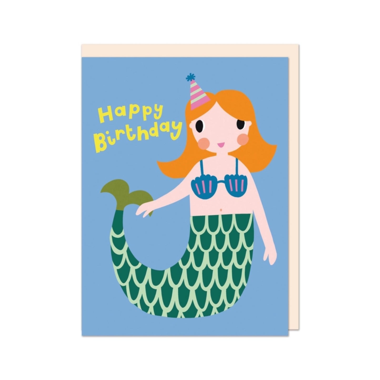 Little Mermaid Birthday Card