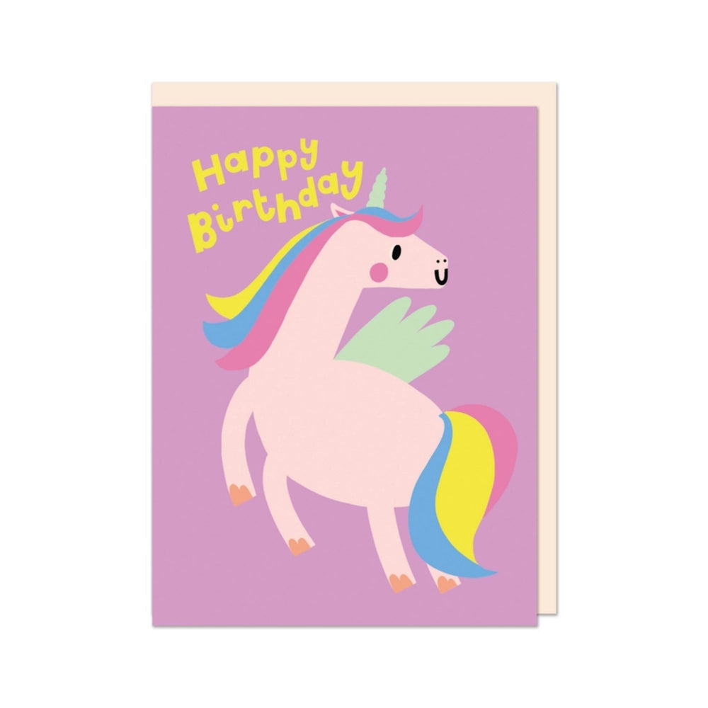 Little Unicorn Birthday Card