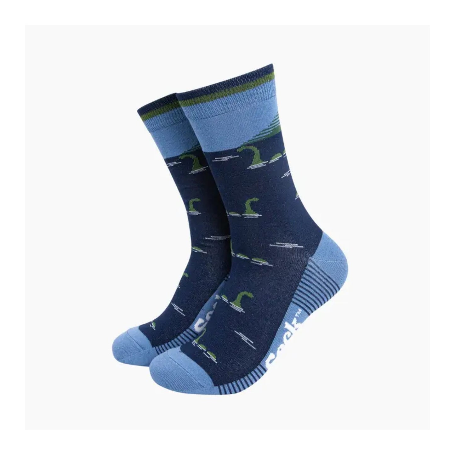 Loch Ness Monster Socks