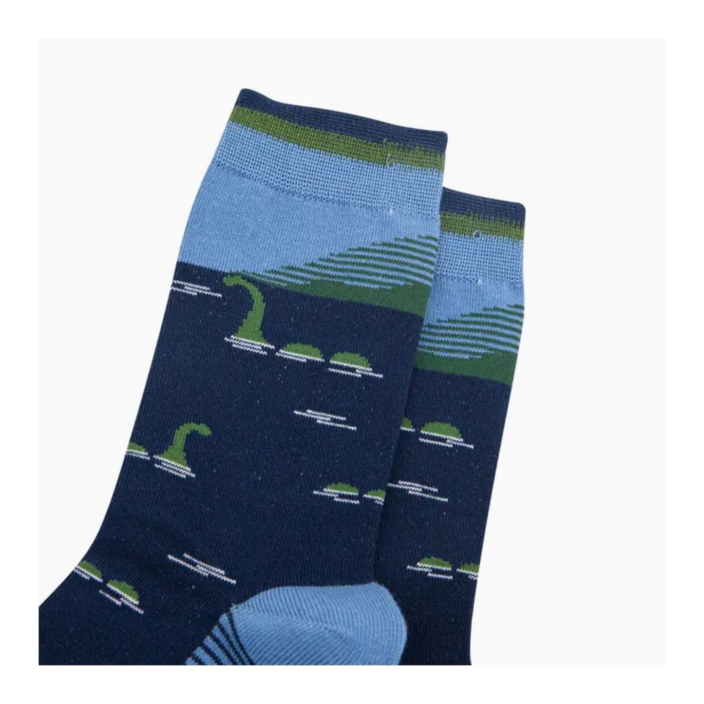 Loch Ness Monster Socks