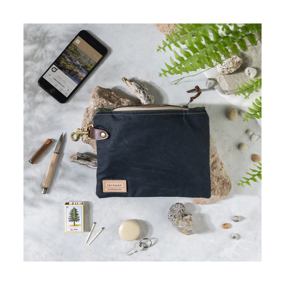 
                  
                    Meall Wax Cotton Pouch
                  
                