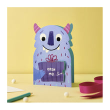  Monster Party Birthday Card