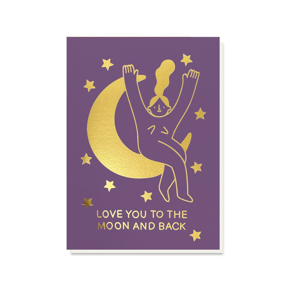 Love You to the Moon & Back Card