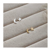 Moon & Star Stud Earrings
