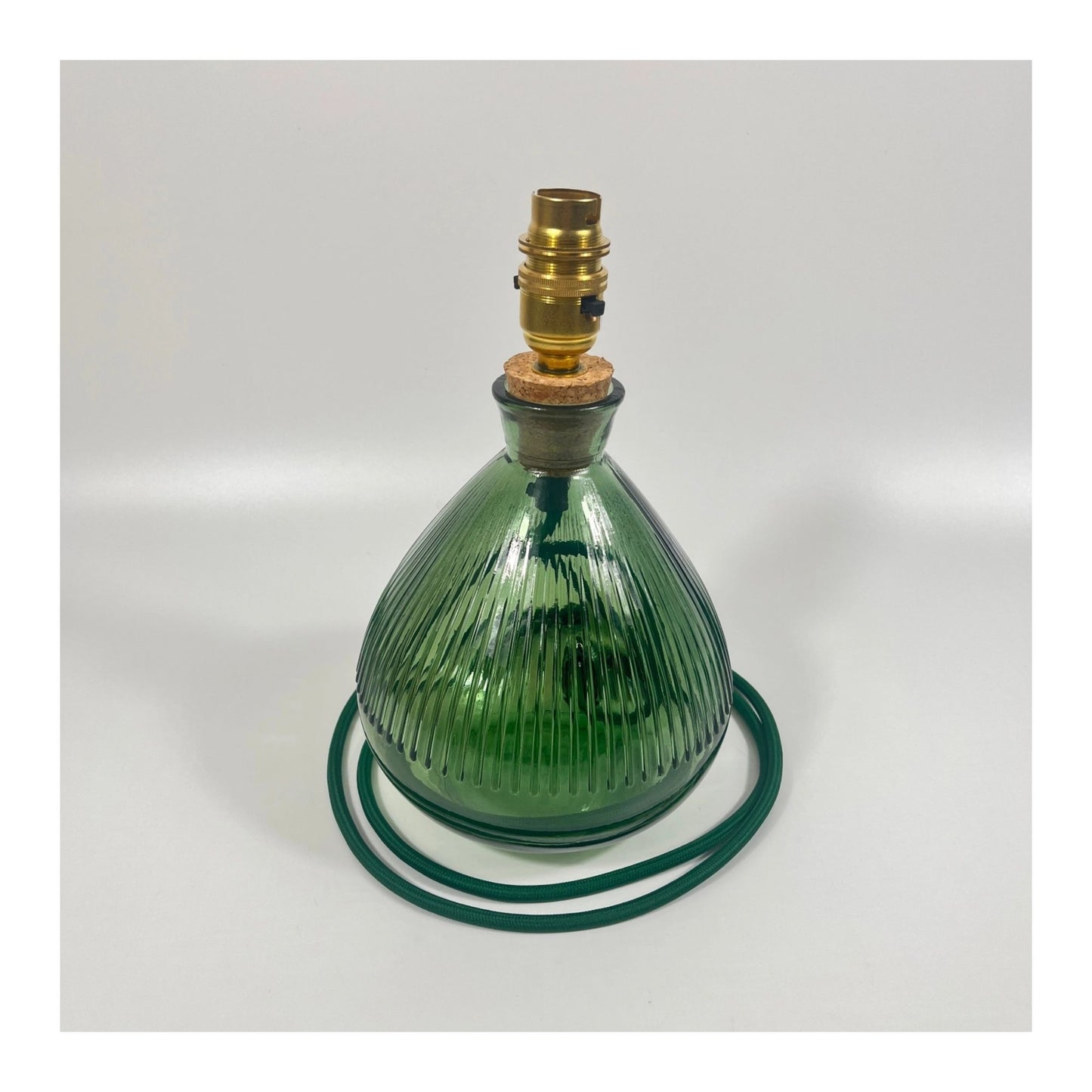 Moss Green Small Terrassa Glass Lamp
